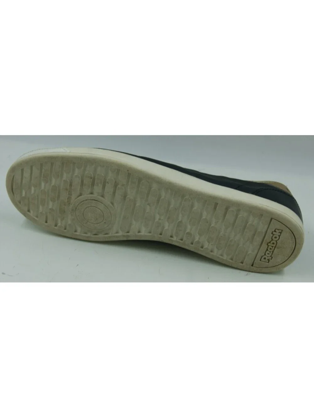 Reebok Cl Lady Ducs Sneakers Women's 8.5 Black Leather Comfort Flat Shoes